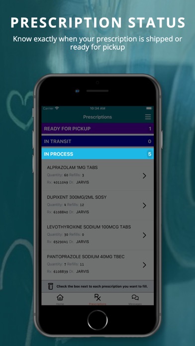 Northern Light Pharmacy Screenshot
