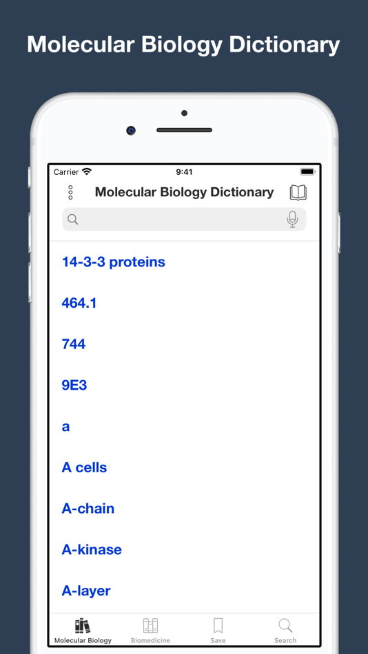 Molecular Biology, Biomedicine - 2.0 - (iOS)