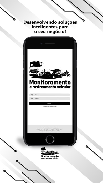 Monitoramento e Rastreamento Screenshot