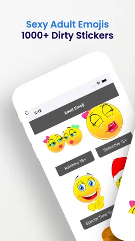 Game screenshot Adult Emoji Dirty Sexy Sticker mod apk
