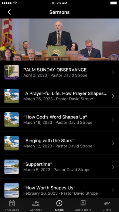 West Park Church Screenshot