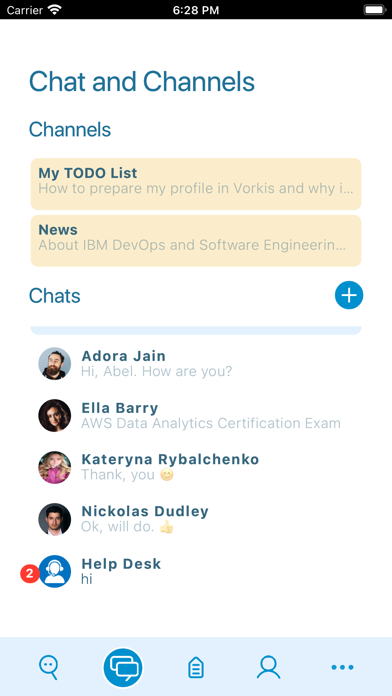 VORKIS Career Assistant Screenshot
