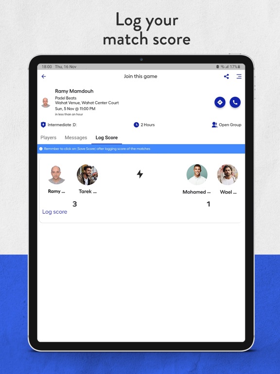 Padel Beats iPad screenshot 6 - Sports app