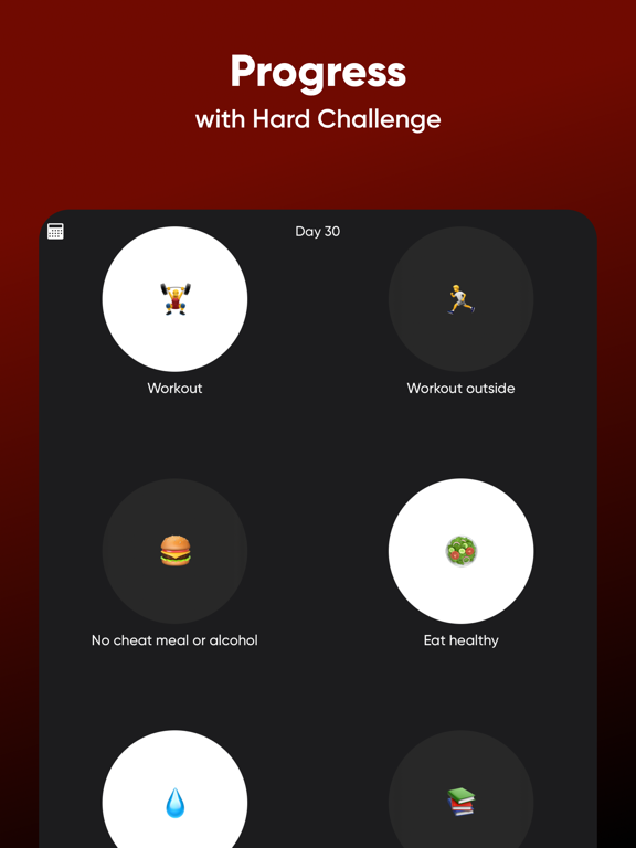 Hard challenge: Habit 75 Dayのおすすめ画像1