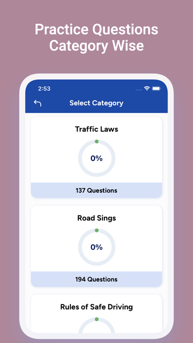 NM MVD Driver's License Test Screenshot