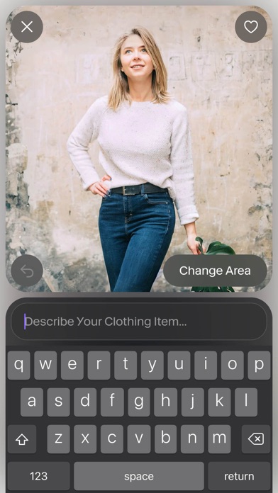 Screenshot #1 pour Letsy: Try On Outfits with AI