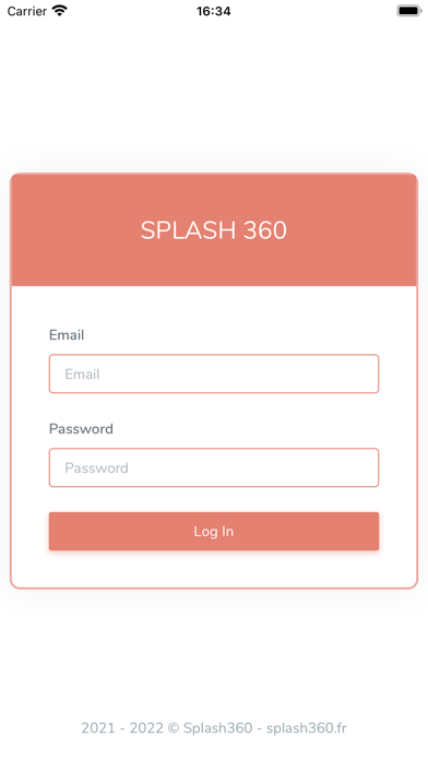 Splash360 Dashboard Screenshot