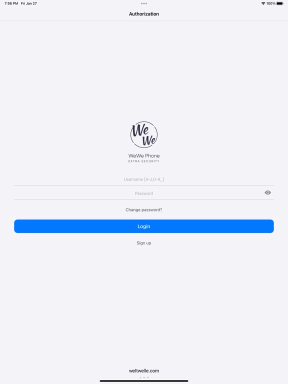 Screenshot #4 pour WeWe Phone