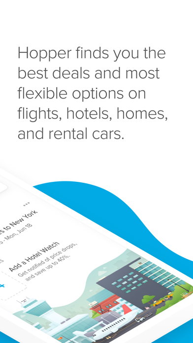 Hopper: Flights, Hotels & Cars Screenshot
