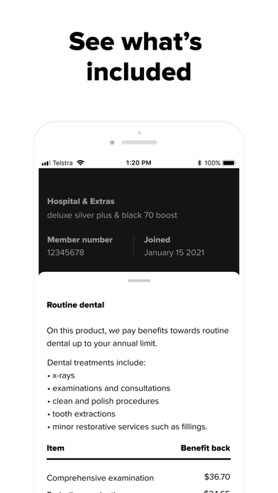 ahm health insurance screenshot 5