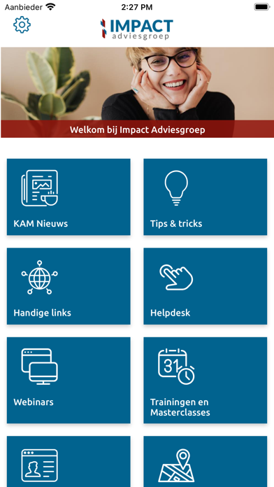 Impact Adviesgroep Screenshot