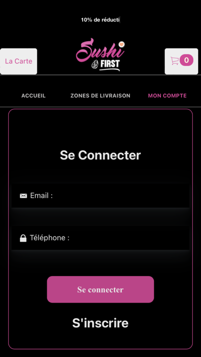 Sushi First Sotteville Rouen Screenshot