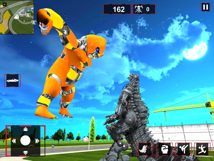 Gorilla vs Kaiju City Rush