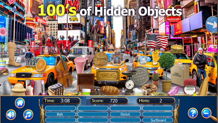 Hidden Objects New York Quest