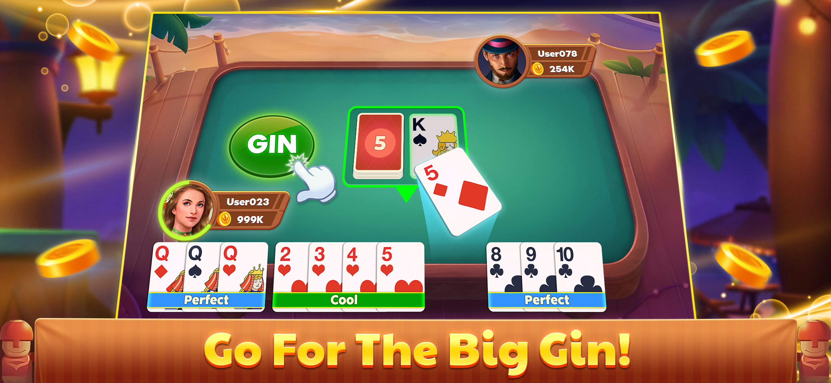 Gin Rummy - Straight, Oklahoma