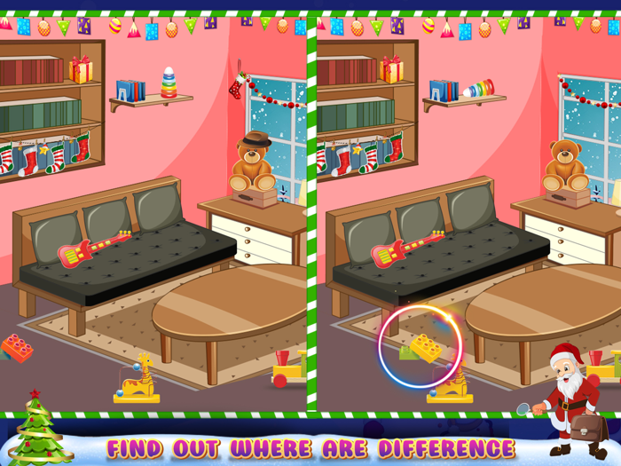 Xmas Find The Difference