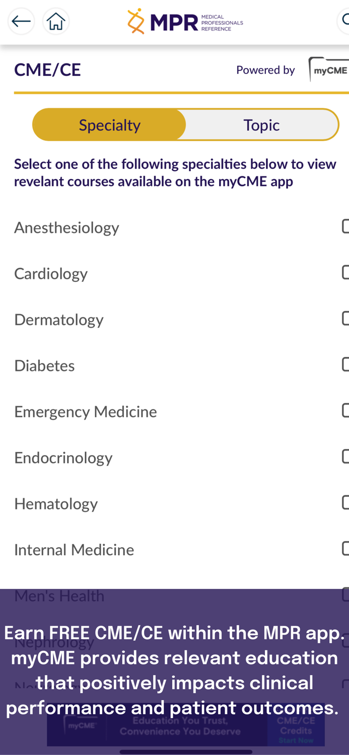 MPR Drug and Medical Guide