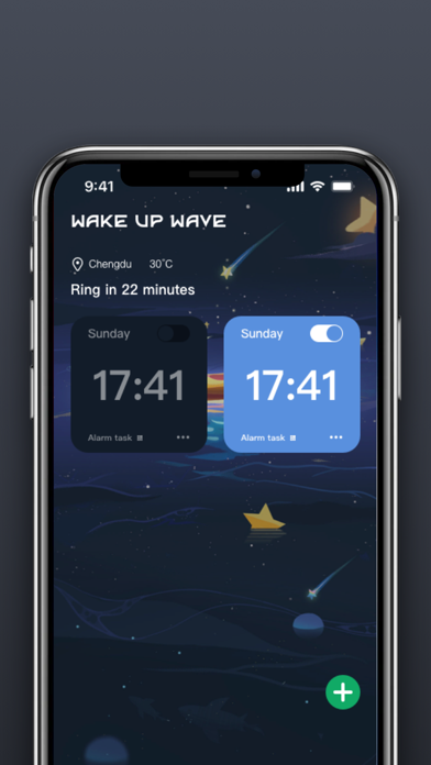 Wake Up Wave&Alarm Clock Screenshot