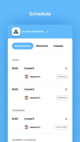 Game screenshot CrossFit Threefold hack