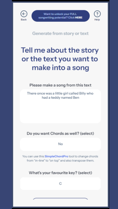 LyricLabLite Screenshot