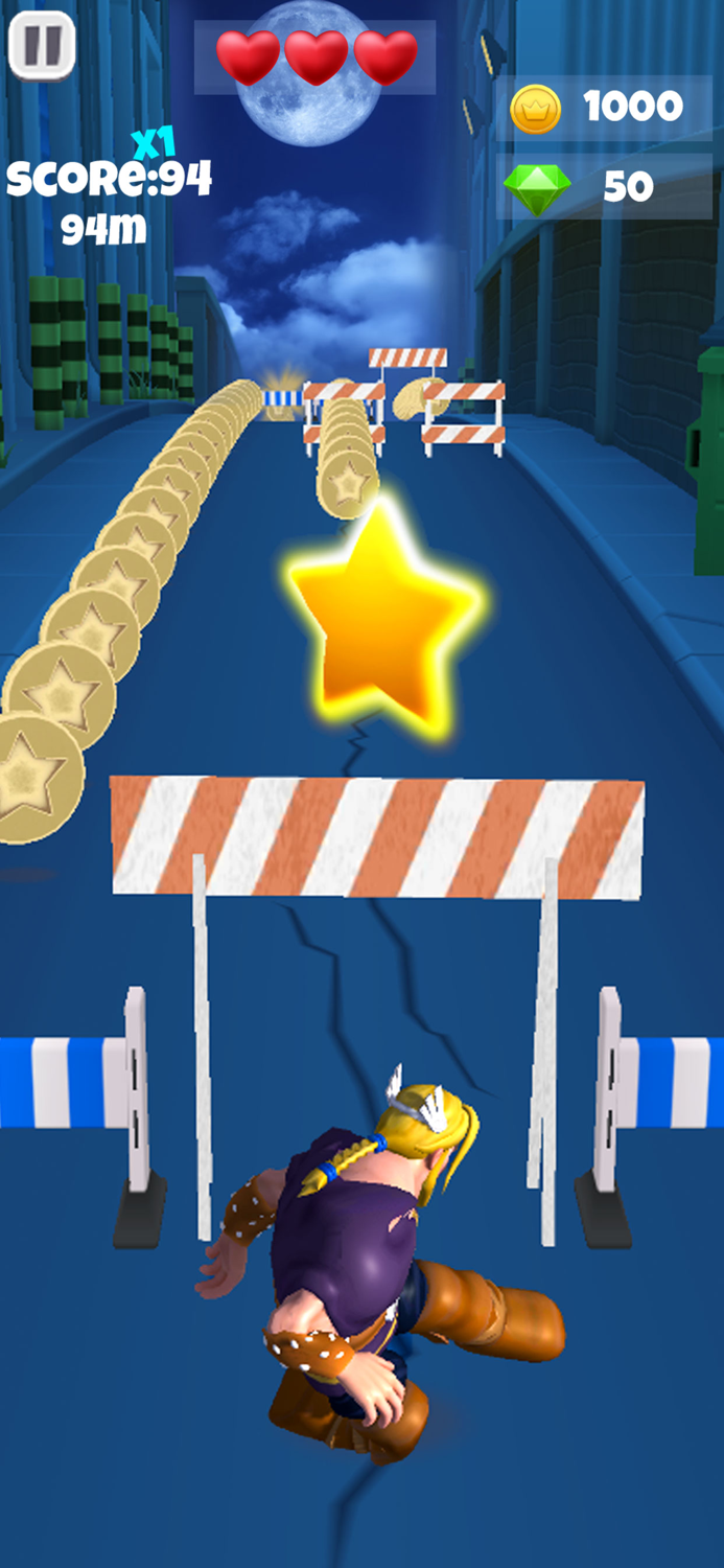 Subway Run Endless Runner Game