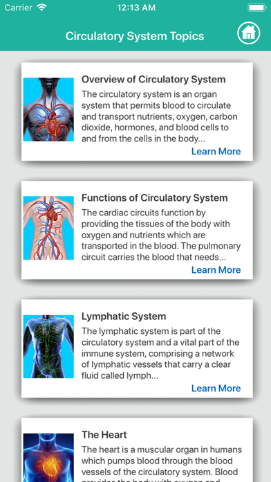 Anatomy : Circulatory System Screenshot