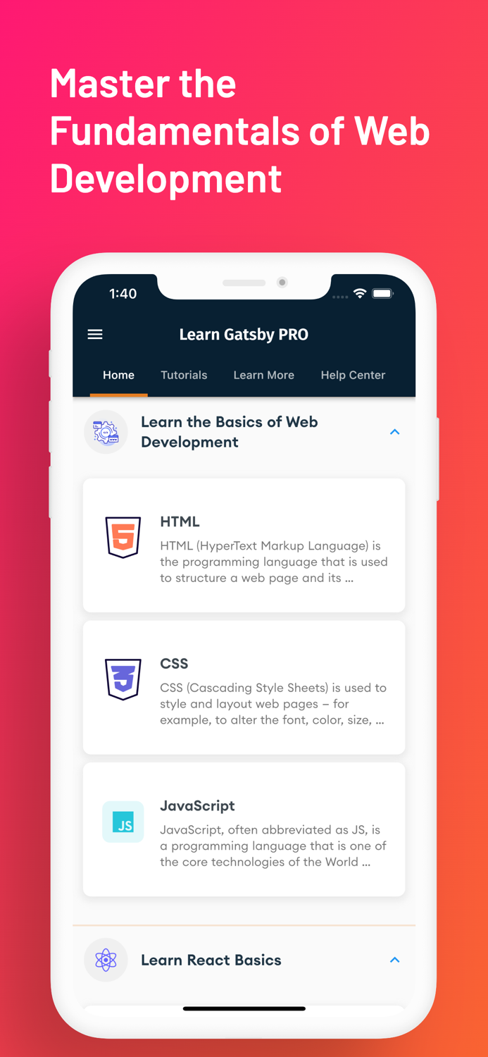 Learn Gatsby Web Development