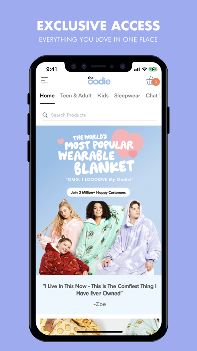 The Oodie UK Screenshot
