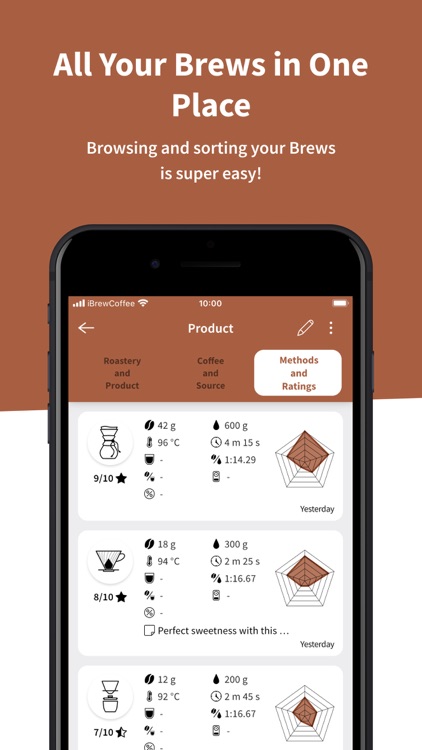 iBrewCoffee - Coffee Journal screenshot-3