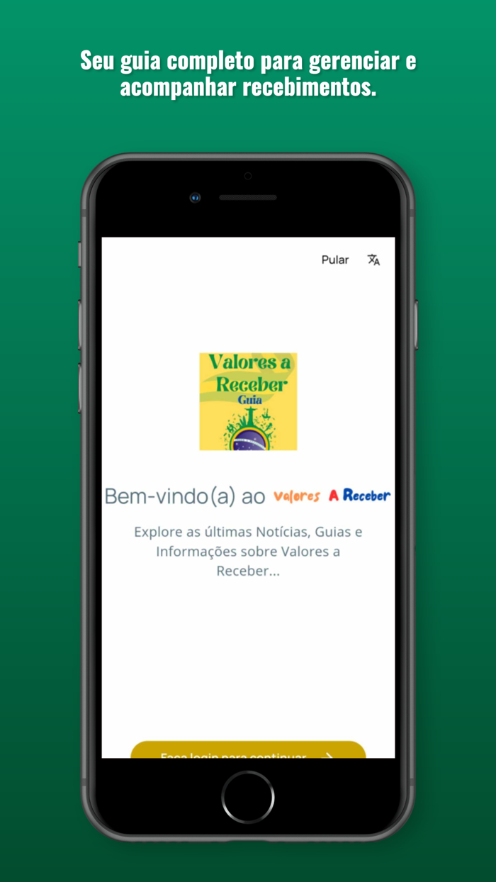 Valores a Receber 2023 - Guia