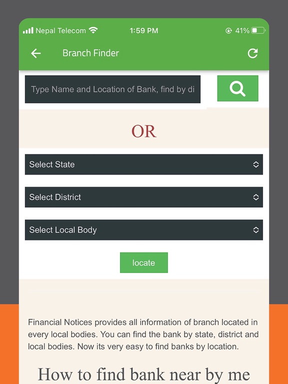 Financial Notices iPad screenshot 6 - Finance app