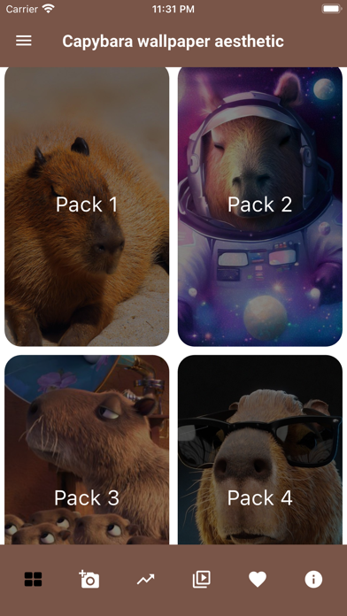 Capybara Wallpaper - Funny Pet Screenshot
