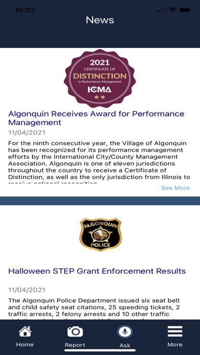 Algonquin + Screenshot