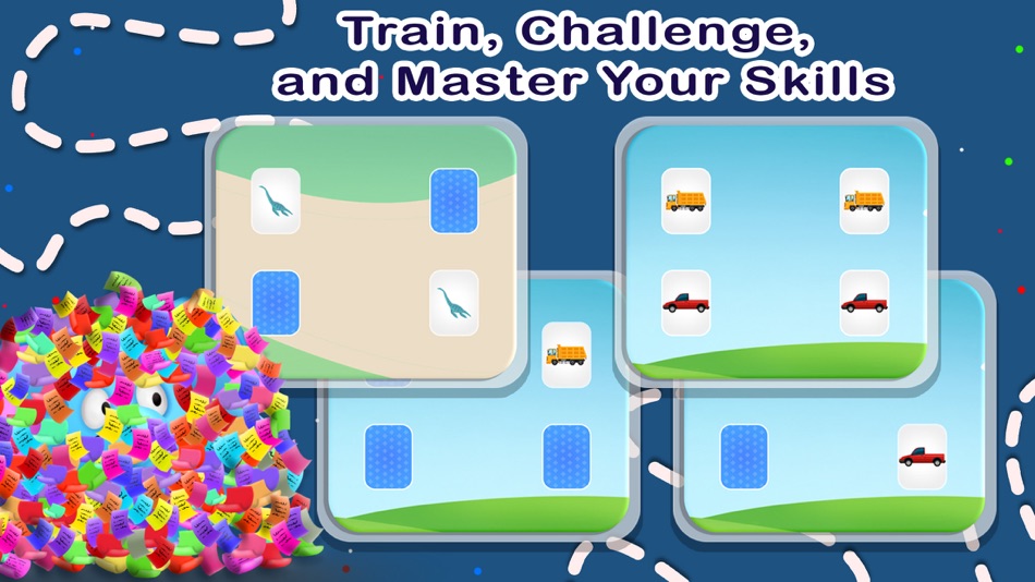 #5. Memory n Joy: Brain Games (iOS) Tekijänä: njoyKidz Oyun Teknolojileri Anonim Sirketi