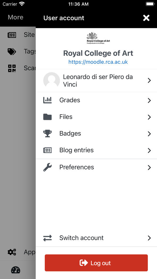 #5. Moodle RCA (iOS) 由: Royal College of Art