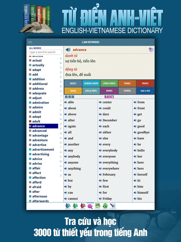 Từ điển Anh-Việt - evDic