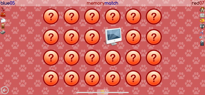 Memory Match for OneandTwo