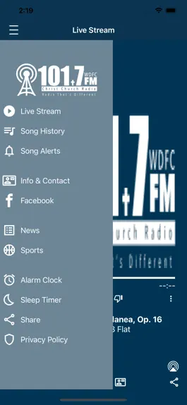 Game screenshot WDFC-FM  Christ Church Radio apk