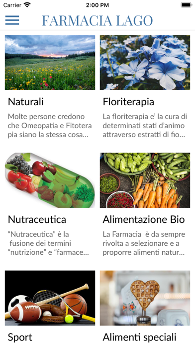 Farmacia Dott.ssa Lago Screenshot