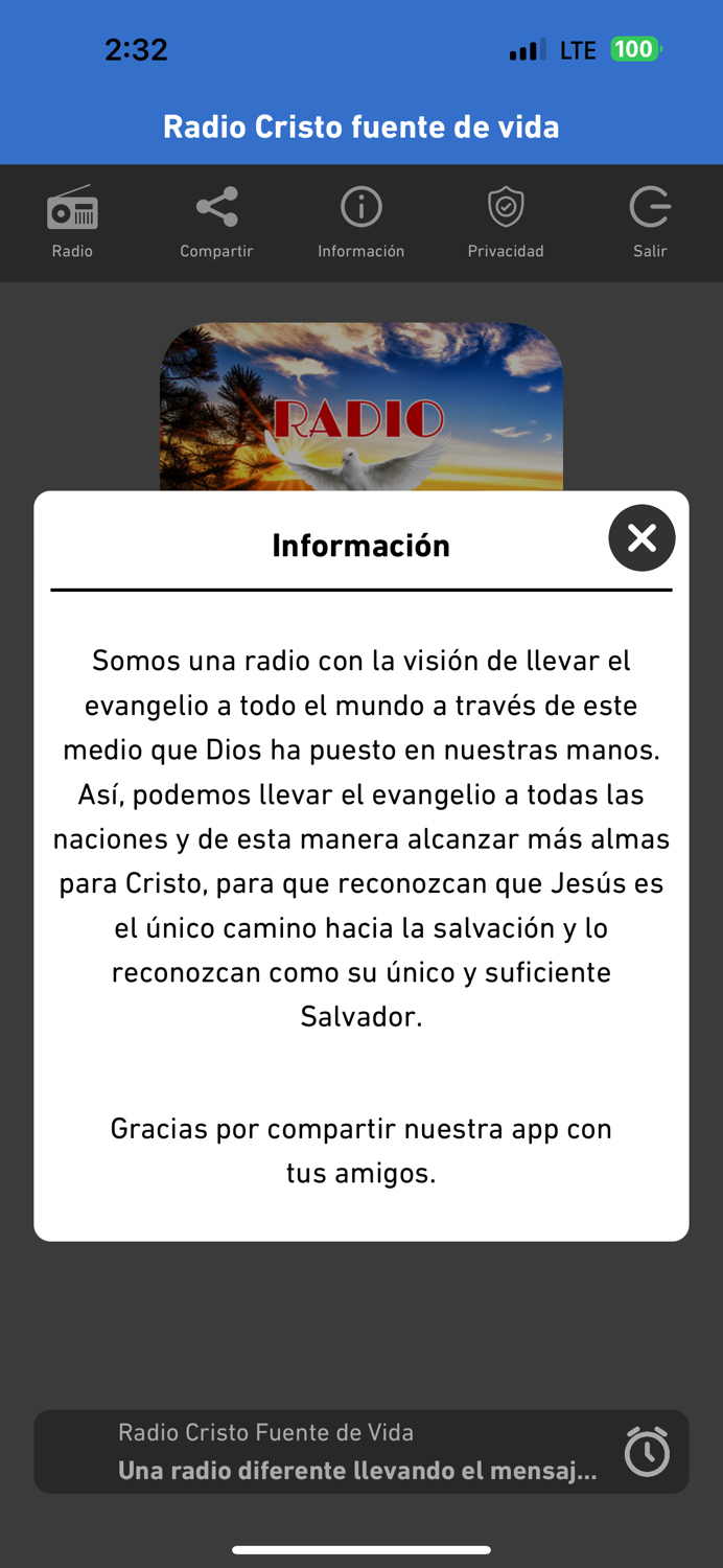 Radio Cristo Fuente de Vida