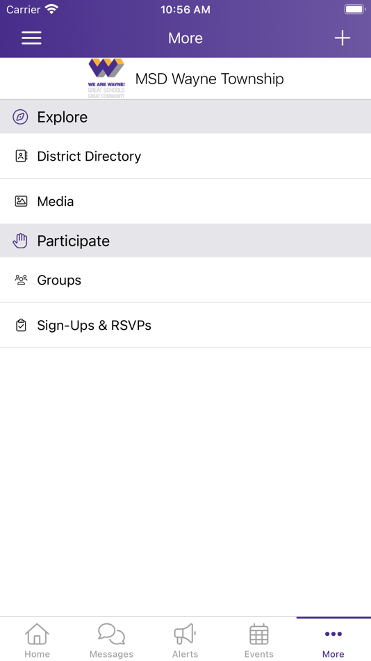 #7. MSD Wayne App (iOS) 由: ParentSquare