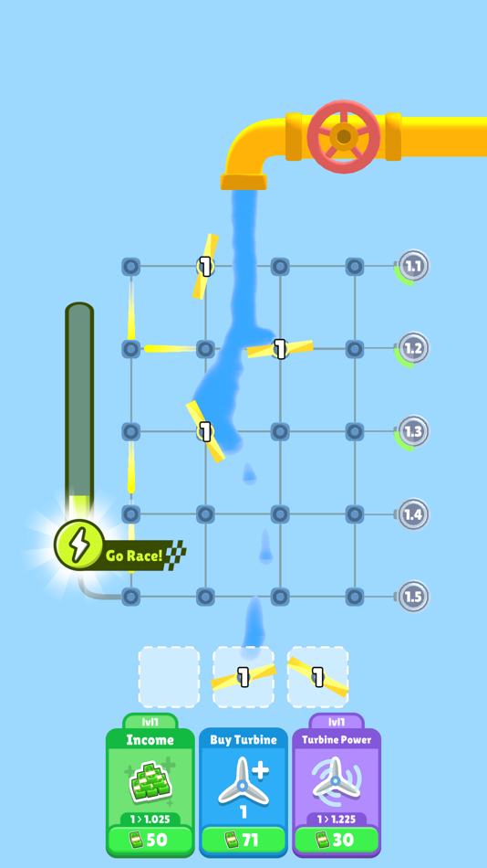 #1. Water Turbine Merge (iOS) 由: Ferhat Bicici