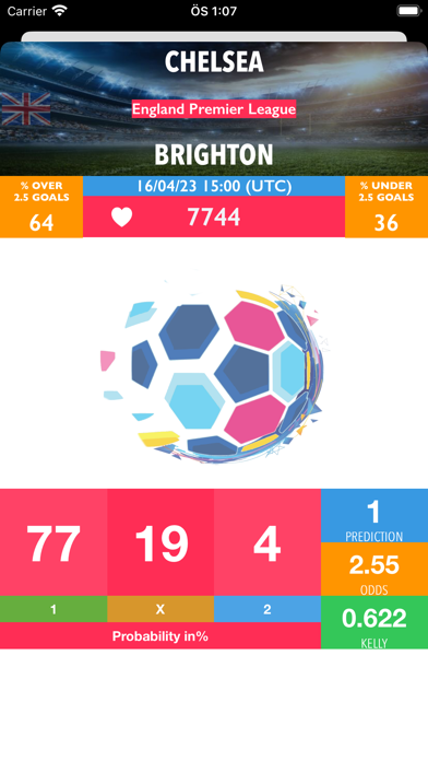 Football Predictions, SoccerX Screenshot