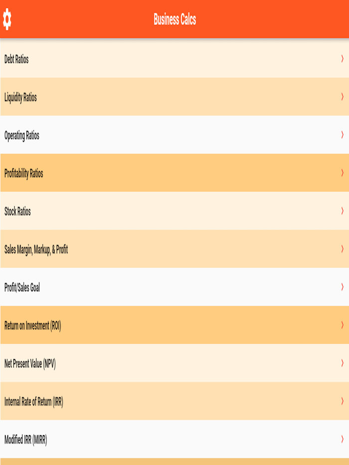 Business Financial Calculators