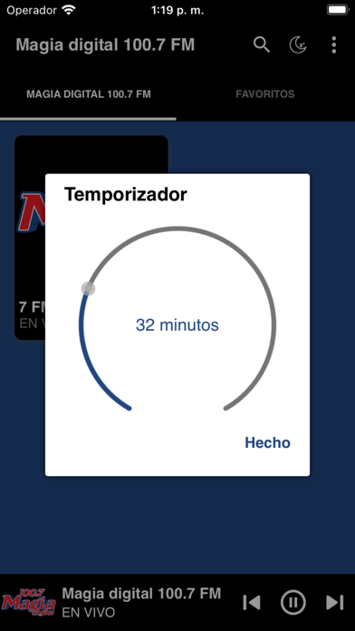 Magia digital 100.7 FM Screenshot