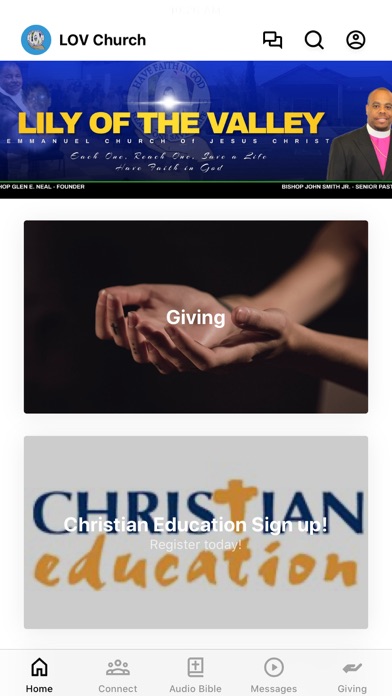 Lily of the Valley Church Screenshot