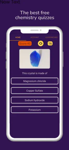Game screenshot Chemistry Experiments Quiz mod apk