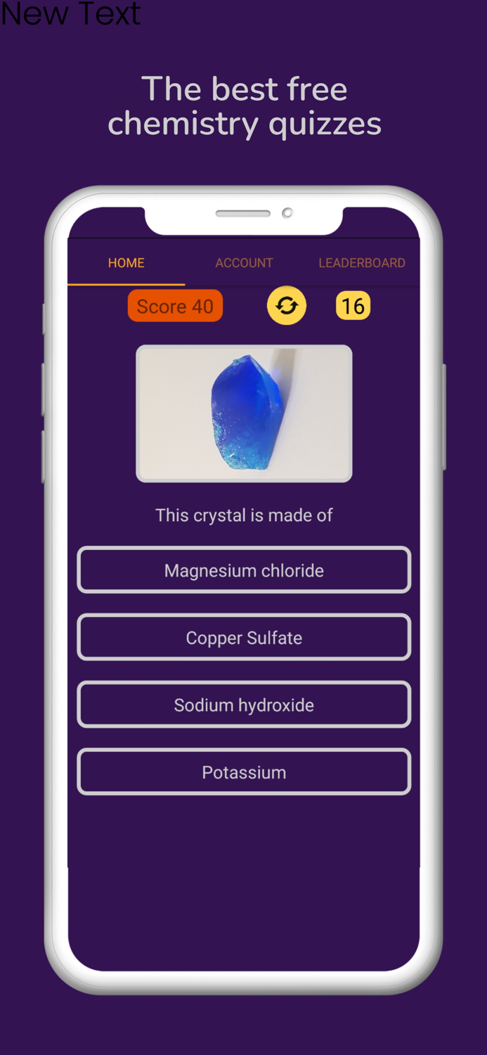 Chemistry Experiments Quiz