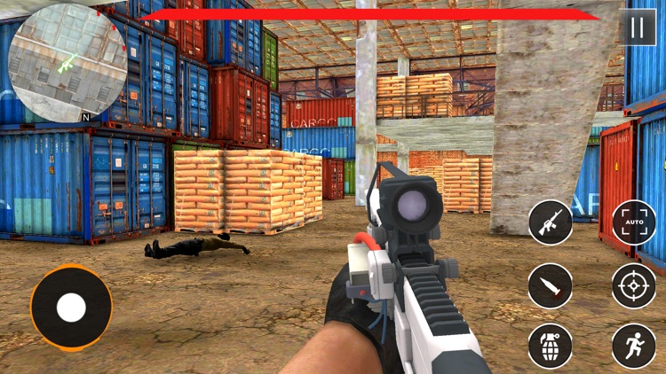 FPS Sniper Gun Military Combat