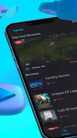 Game screenshot Heros: Live Streaming mod apk